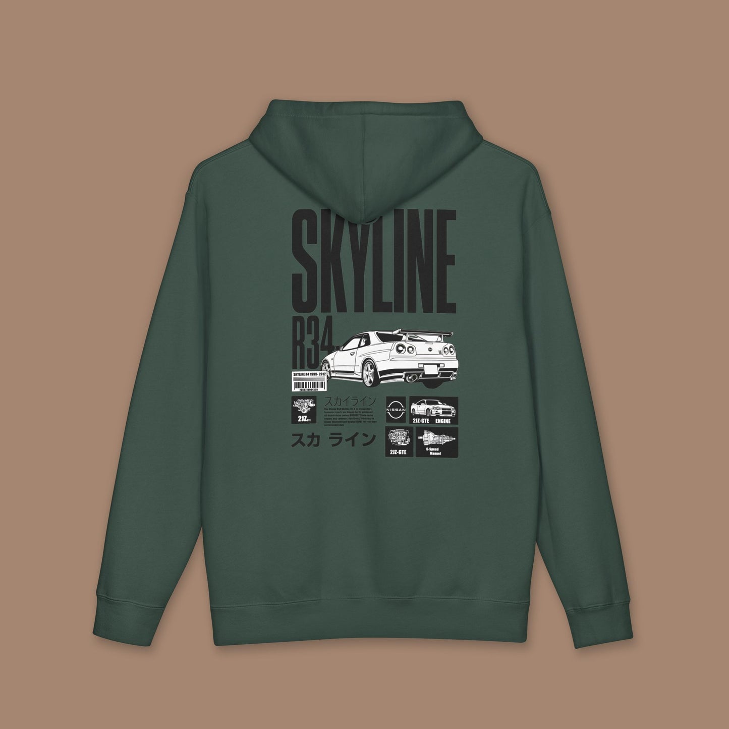 R34 Skyline Hoodie