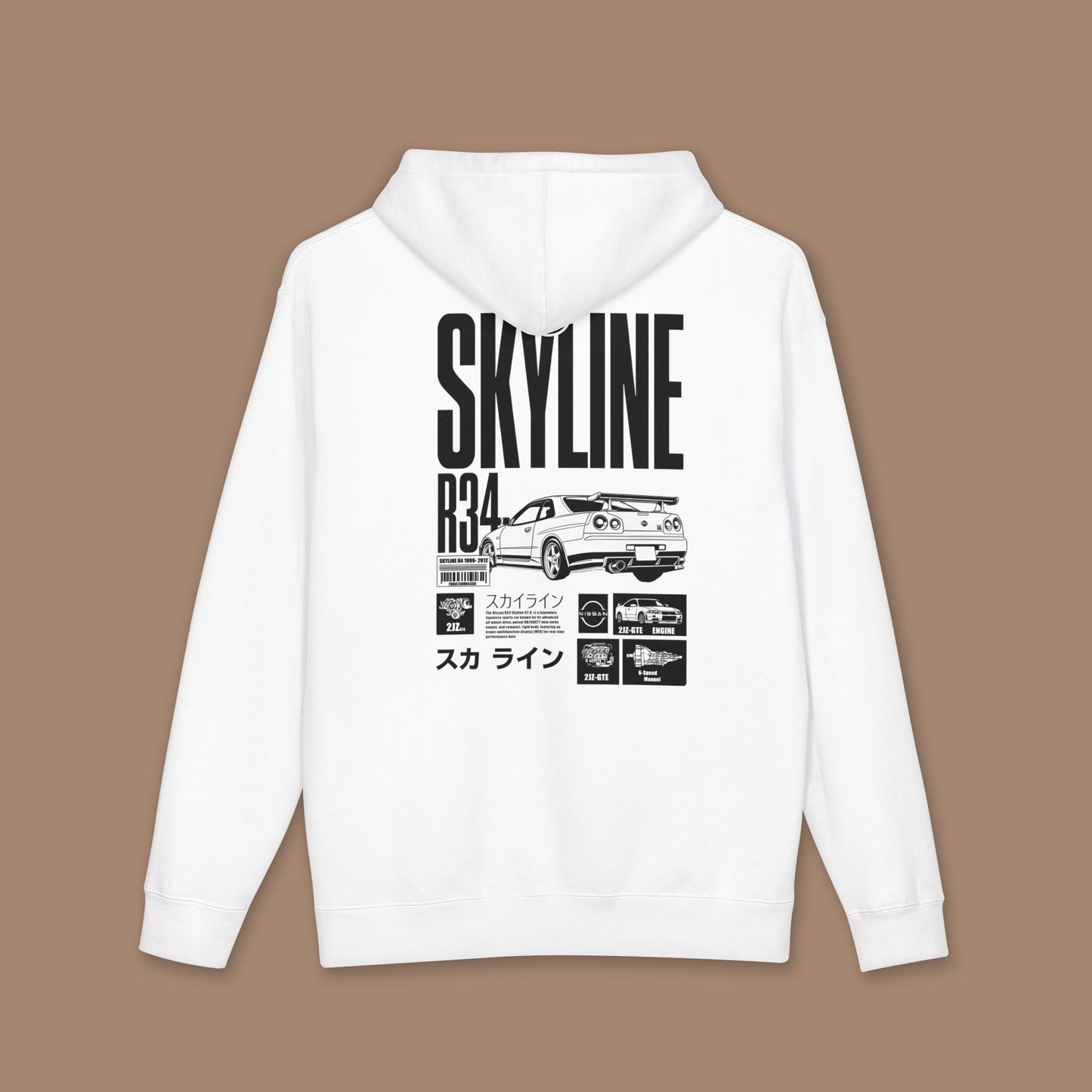 R34 Skyline Hoodie