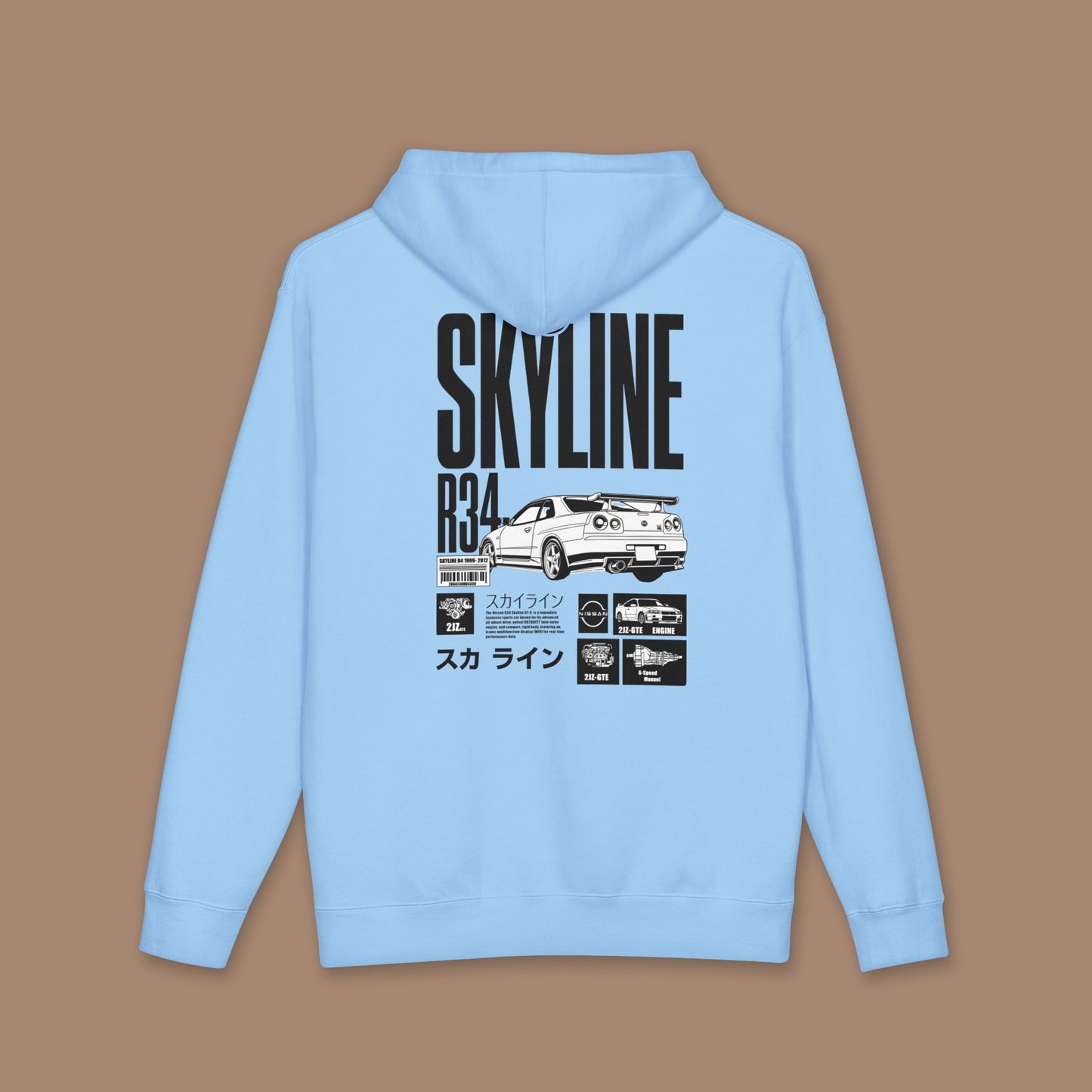 R34 Skyline Hoodie